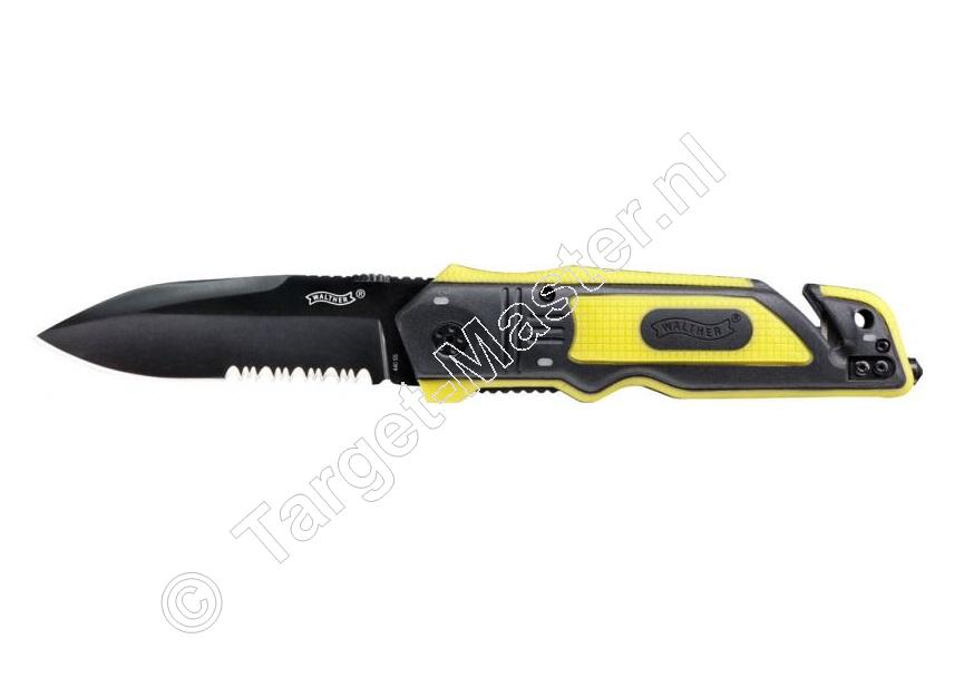Walther EMERGENCY RESCUE KNIFE Mes Yellow